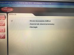DAF Xf 105.460 (2007) - Exhaust and Cloud Warning Light Issue, Adblue Module & Sensors