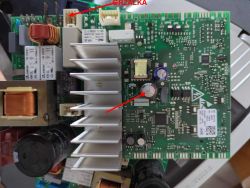 Siemens WM14N190 - problem z grzaniem wody, grzałka, czujnik, sterowanie, panel, wymiana