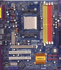 ASRock AM2NF6G-VSTA - spalony MOSFET o oznaczeniu D452 ASRock AM2NF6G-VSTA - spalony MOSFET o oznaczeniu D452