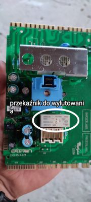 Pralka Whirlpool AWO/C 61010 - nie rusza, pojawia się błąd F-12