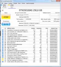 Seagate Momentus 5400.5 - Ocena SMART, restart systemu, zerowanie czy przenośny USB?