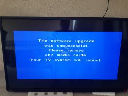 Toshiba 50L4363D TV Software Update via USB: Model, Chassis, Main Board & Screen Info
