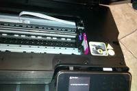 HP Officejet 7500A - 0xc19 0013 - zablokowany z prawej strony pojemnik z tuszam HP Officejet 7500A - 0xc19 0013 - zablokowany z prawej strony pojemnik z tuszam