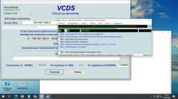 VW T6 2018rok wymiana przednich reflektorów na full led -kodowanie.