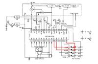 Alan 100 plus - przełącznik kanałów w mikrofonie