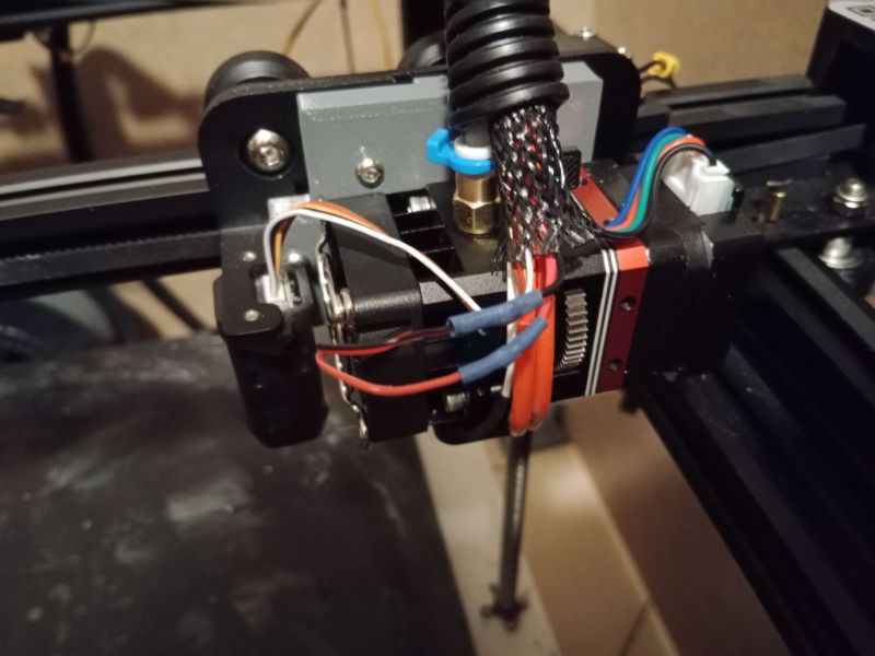 Ender 5 Plus - problemy z PET-G i stosowanie heatbreak