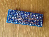 Prosty zegarek na płytce uniwersalnej