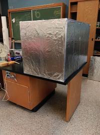 Komora do testów elektroniki pracującej na dużej wysokości