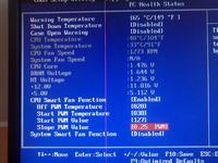 Foxconn A74ML-K 3.0 - Ustawianie RPM wentylatora procesora