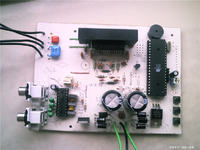 Stereofoniczny wzmacniacz klasy D TDA7490,TDA7449 i AT89S52