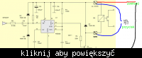 Schemat prostego włącznika dotykowego 5V/12V do sterowania wysuwem CD-ROM