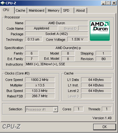 czy moge to jakość sensownie rozbudować - screen CPU-Z