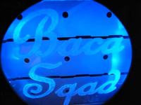 mój modding,,wygrawerowany napis,miga w takt HDD