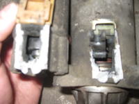 Fiesta 1.8D 99r. pęknięty rozrusznik.