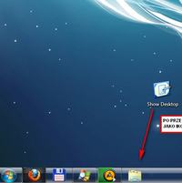Windows7 źle działająca ikona pulpitu Windows7 źle działająca ikona pulpitu