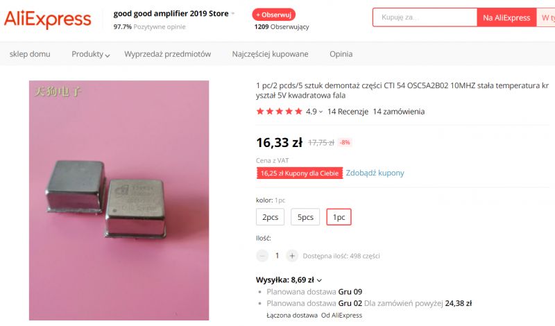 Precyzyjny stoper, czasomierz na TTL Precyzyjny stoper, czasomierz na TTL