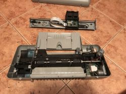 Teardown drukarki HP Deskjet D1360 i przykład użycia jej części z Arduino