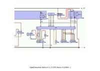 Opel Astra H - Napięcie nie dochodzi do sprężarki klimatyzacji