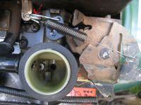 Briggs & Stratton - No wire fixing the speed controller spring.