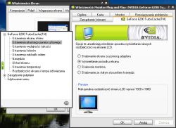 Karty NVIDIA - wyśrodkowane rozdzielczości niższe niż natywana