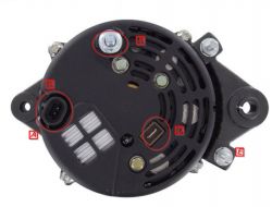 Marcruiser 5.7 V8 - Nowy alternator - nowe wtyczki - brak instrukcji