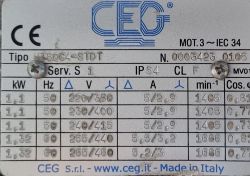 Dlaczego motoreduktor 1,1kW 50 obr./min jawi się słabiej od 0,37kW 35 obr./min?