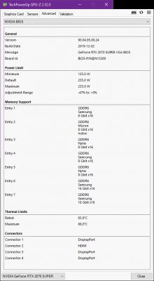 PALIT/RTX2070S - Zmiana biosu Palit RTX 2070 super gaming pro premium 8GB