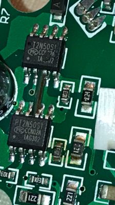 Sterownik rekuperatora Awenta - Cięzki start po wymianie tranzystorów