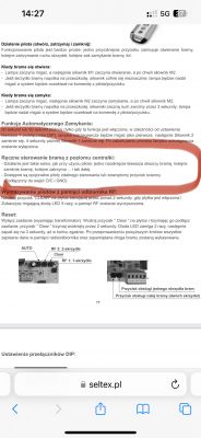 Gate Control System Instruction Manual Leaflet with instructions for remote control operation and automatic gate closing.