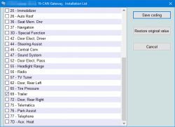 Jak skonfigurować moduł haka w Seat Leon III 1.8TSI 4Motion z DSG?