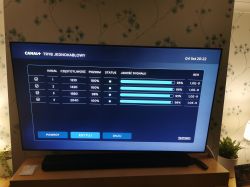 Brak knałów z częstotliwości 12264V z wyjścia Unicable - konwerter Inverto