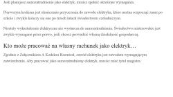 Otworzenie i zarządzanie firmą elektryczna w Niemczech