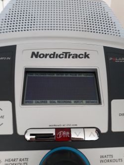 Orbitrek NordicTrack E4.0 - Niepoprawne działanie zasilacza