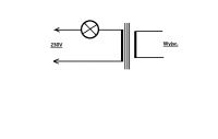 Transformer Winding: Identify Primary & Secondary Wires (230/24V 2.5A, 2 Red, 2 Black)