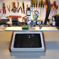 Robot lutujący dwurzędowe listwy kołkowe