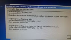 System Windows 7 włącza narzędzie do naprawy systemu podczas uruchamiania.