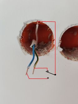 Connecting staircase switches: instructions and diagram for a 3-wire cable