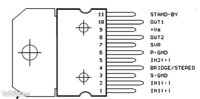 [Sprzedam] TDA7350 końcówka mocy stereo 22W - elektroda.pl