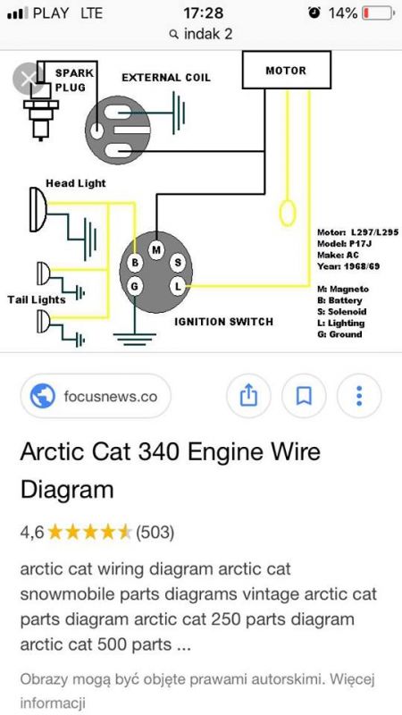 skuter śnieżny stacyjka - zgubiłem kluczyk do stacyjki , nie dostane takiej