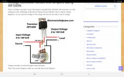 Regulacja napięcia w układzie z potencjometrem 10k zamiast 100k - wpływ na zakres 1.7v do 9.7v