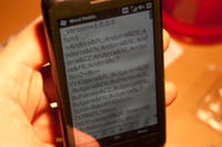 HTC Touch HD- plamy na wyświetlaczu HTC Touch HD- plamy na wyświetlaczu