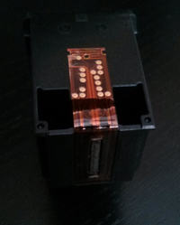 Jak zresetować poziom tuszu w HP 2515 - 650 Black? Zaklejanie pinów?