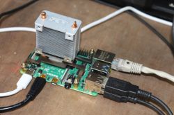 Active cooling for the Raspberry Pi 4 minicomputer