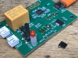 [ESP8285] SE831L intelligent garage door controller - interior, analysis