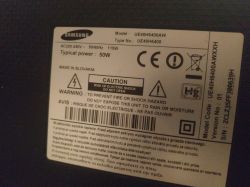 [Sprzedam] Samsung Smart TV 40 UE40H6400AW z przyciemnionym ekranem + 2 piloty, 200 zł