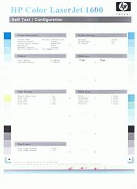 HP Color LaserJet 1600 - Czerwone plamki na wydruku po aktualizacji FW
