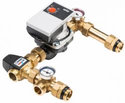 Connecting Underfloor Heating and Two Radiators: TECE Mixing Pump or RTL Valve?