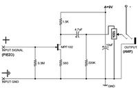 Preamp do piezo - prosty i dla każdego, kto chce nagłośnić gitarę akustyczną