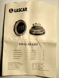 [Sprzedam] Panelowy miernik napięcia woltomierz LASCAR EM-1B-LED wyświetlacz LED