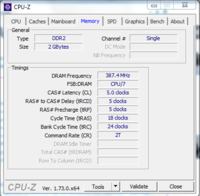 RAM DDR2 1GB PC 6400 - CPU-Z pokazuje 400 MHz zamiast 800 MHz, dlaczego?